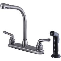 Kingston Brass Magellan 8-Inch Centerset Kitchen Faucet Matt black