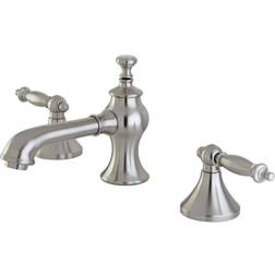 Kingston Brass KC7068TL 8 in Widespread Bathroom Faucet Brushed Nick Brushed Nickel