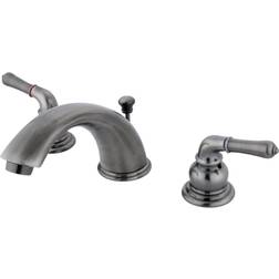 Kingston Brass KB963 Magellan Widespread Bathroom Faucet Grey, Brass