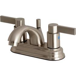 Kingston Brass FB260.NDL NuvoFusion 1.2 Centerset Gray, Nickel