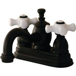 Kingston Brass KS7105PX 4 in Centerset Bathroom Faucet Brown