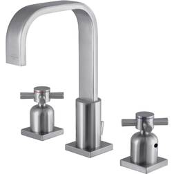 Kingston Brass FSC8968DX 8 in. Widespread Bathroom Faucet, Brushed Nickel Níquel Cepillado