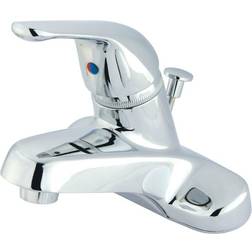 Kingston Brass GKB541 Single-Handle 4 in Centerset Bathroom Faucet Polished Chrome