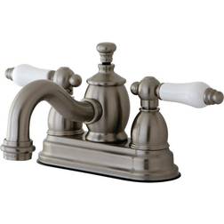 Kingston Brass 4" Centerset Lavatory Grey, Nickel