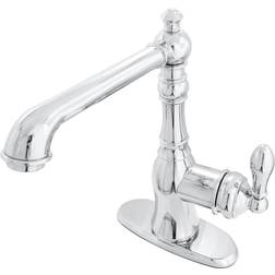 Kingston Brass Fauceture FSY7201ACL American Classic Single-Handle Bathroom Faucet Polished Chrome