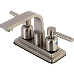 Kingston Brass KB8468DL 4 in Centerset Bathroom Faucet Brushed Nickel