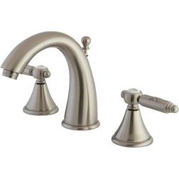 Kingston Brass Fauceture FS7988GL 8 in Widespread Bathroom Faucet Brushed Nickel Brushed Nickel