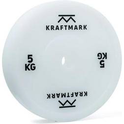 Kraftmark Internationella Viktskivor 50 mm Olympiska Teknikvikter, Viktskiva Plast