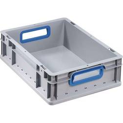 Allit Caja EuroBox 412,400x300x120mmabrir,gris/azul