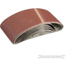 Silverline Sanding Belts 100 x 610mm 5pk 80 Grit sanding belts x 100 grit 80 610mm 5pk 363320