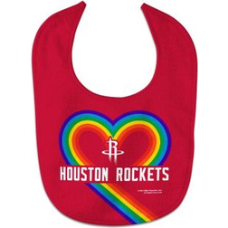 WinCraft Newborn & Houston Rockets Rainbow Baby Bib