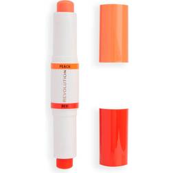 Makeup Revolution Correct & Transform Red & Peach-Multi