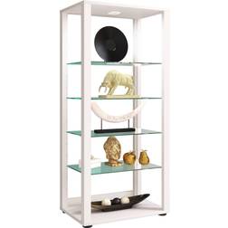 VCM Glasol lV Floor Standing Showcase White Vitrine 52x115cm