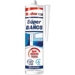 Fischer Silicona Superbaños Trans.280 563065 1pcs