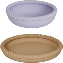 OYOY Plato y bol Mellow LightRubber-Lavender