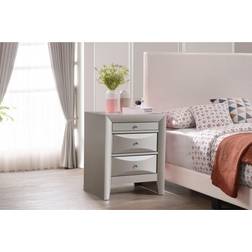 Glory Furniture Marilla 3-drawer Wood Bedside Table