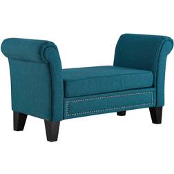 modway Rendezvous Collection EEI-2548-TEA Settee Bench