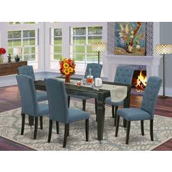 East West Furniture 7Pc Dinette Dining Set