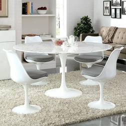 modway Lippa 60-inch Round Dining Table