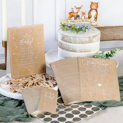 Kate Aspen Kraft Baby Shower Game Set