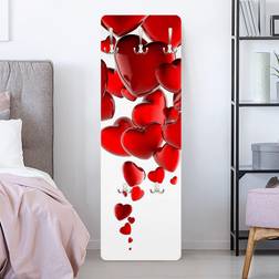 Garde Robe Ballons De Coeur 119 cm x 39 cm