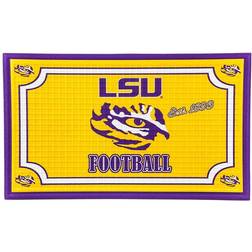 Evergreen Enterprises LSU Tigers Embossed Door Mat Grønn