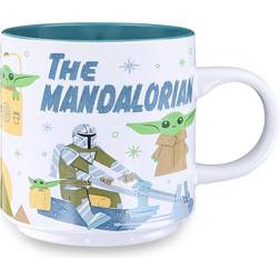 Silver Buffalo Star Wars: The Mandalorian Cartoon Grogu Cup