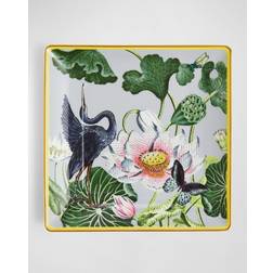 Wedgwood Waterlily Gift Tray Mixed Color Grey Serviertablett