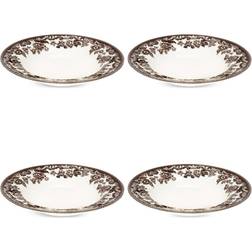 Spode Delamere Set 4 Soup Plate