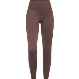 PrettyLittleThing Basic Seamless High Waist Gym Leggings - Chocolate