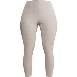 PrettyLittleThing Shape Marl Rib Leggings - Oatmeal