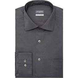 Van Heusen Ultra Wrinkle Free Regular Fit Dress Shirt - Charcoal