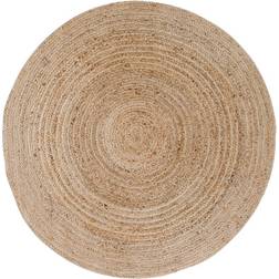 House Nordic Tapis Bohème De Forme Ronde 120 cm x 1 cm Bombay II Naturel 120cm