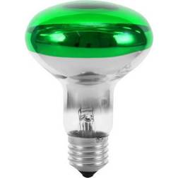 Omnilux Lampadina Alogena Eurolite R80 230V/60W E-27 grün 9210410U E27 Potenza: 60 w Verde