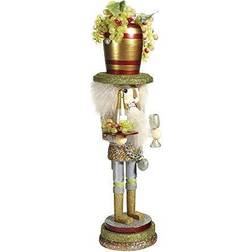 Kurt Adler Hollywood Wine Hat Nutcracker