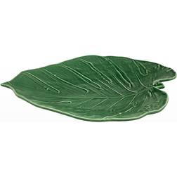 Bordallo Pinheiro Leaves Leaf Swiss Platter 38 x 43 cm Cheese Board