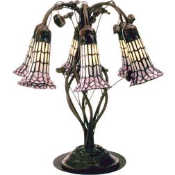 Meyda Tiffany 102416 Flowers Table Lamp