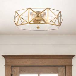 Vanity Art 4 Statement Ceiling Flush Light