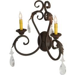 Meyda Tiffany 149381 Josephine 2 Wall Light