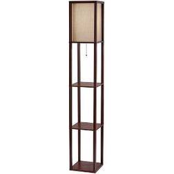 Adesso Wright Shelf Floor Lamp 160cm