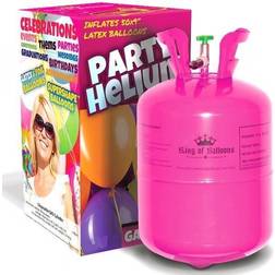 Helium Gas Cylinders 370L Pink