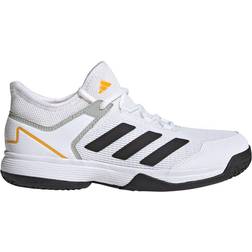 adidas Kid's Ubersonic 4 - Cloud White/Core Black/Solar Gold