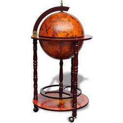 vidaXL Globe Barskab 47x102cm