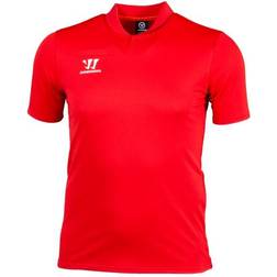 Warrior Jr Alpha X Cotton Feel T-shirts - Red