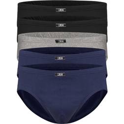 JBS Mini Slip Briefs 5-pack - Multicolour