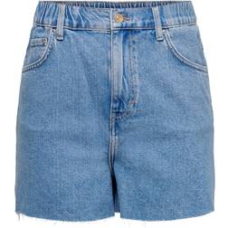 JdY Loose Fit Shorts - Blue/Light Blue Denim