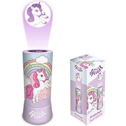 Kids licensing Projecteur Licorne Rose 19 cm Veilleuse