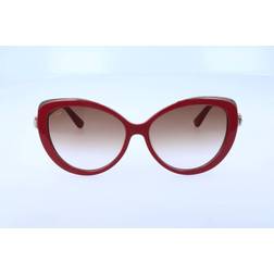 Epoca E3042 Women's Sunglasses - Red Silver
