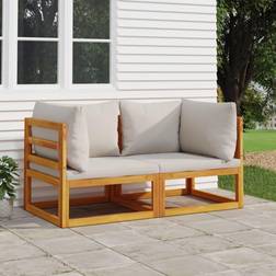vidaXL hjørnemoduler havesofa 2 Modulsofa