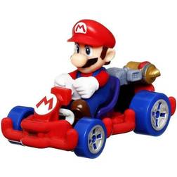 Mattel Hot Wheels Mario Kart Die Cast Mario Toys